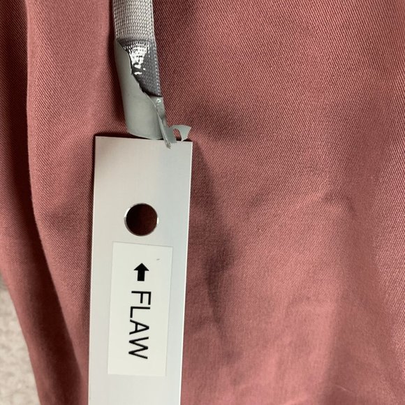 FIGS Scrub‎ Pants Women's XS Pink Stretch Logo Drawstring Pockets Nurse Dr. 7875 - Picture 6 of 11